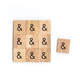 Wooden Symbols Tiles (Pack of 10)